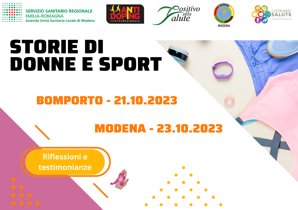 Storie di donne e di sport 2023 - Centro Regionale Antidoping