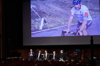Davide Cassani. Evento "Salute. Questione di stile". Cinema Modernissimo (BO), 21 marzo 2024